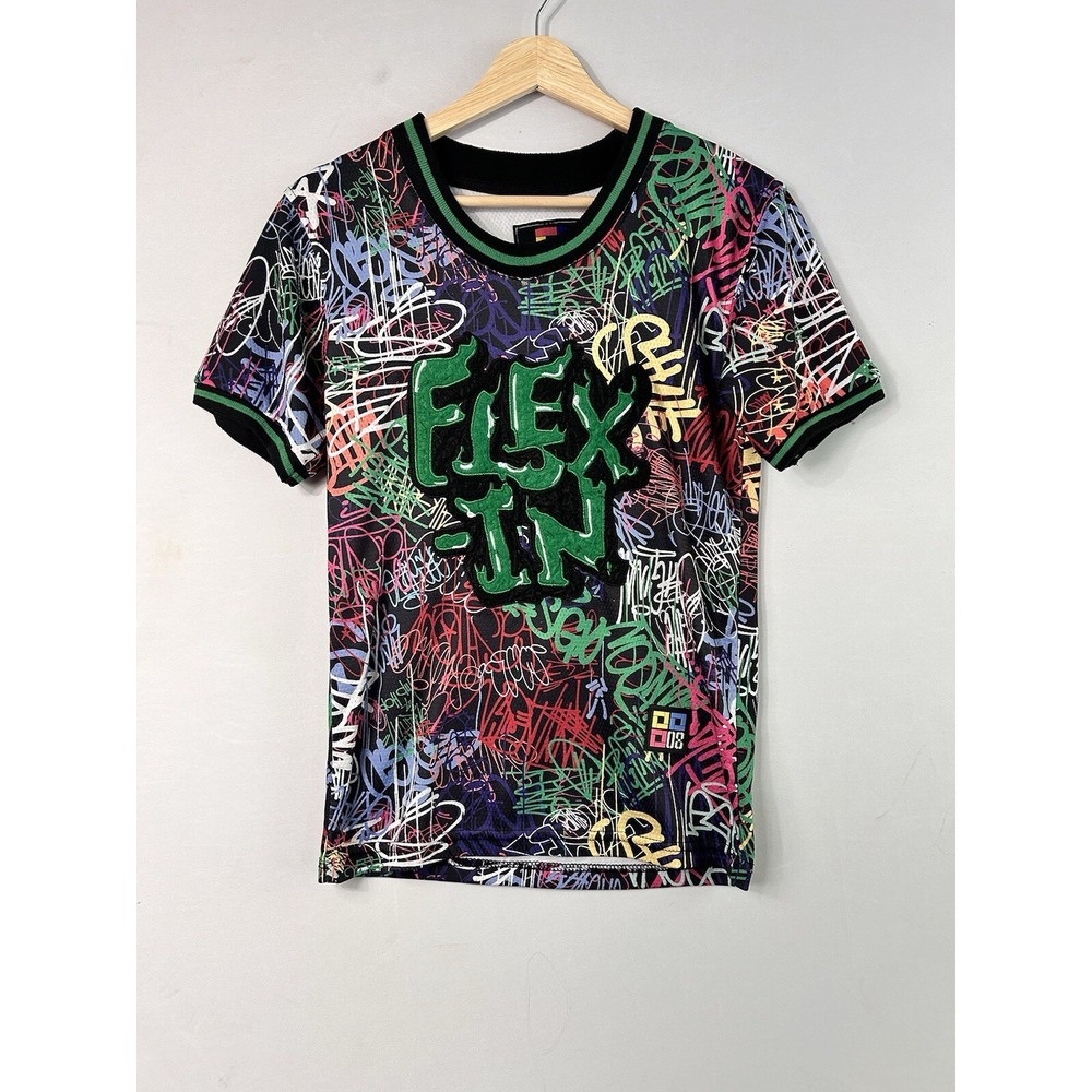 Demolition Flex In Graffiti Shirt Men's Urbanwear Streetwear No Size Tag Small(?